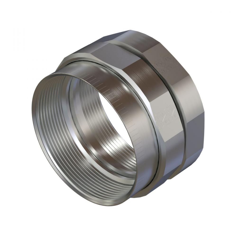 STEEL UNION, FEMALE/FEMALE 3/4" NPT