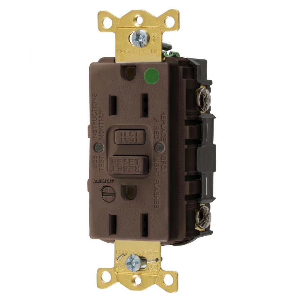 15A COMM HG SELF TEST ALARM GFR BROWN