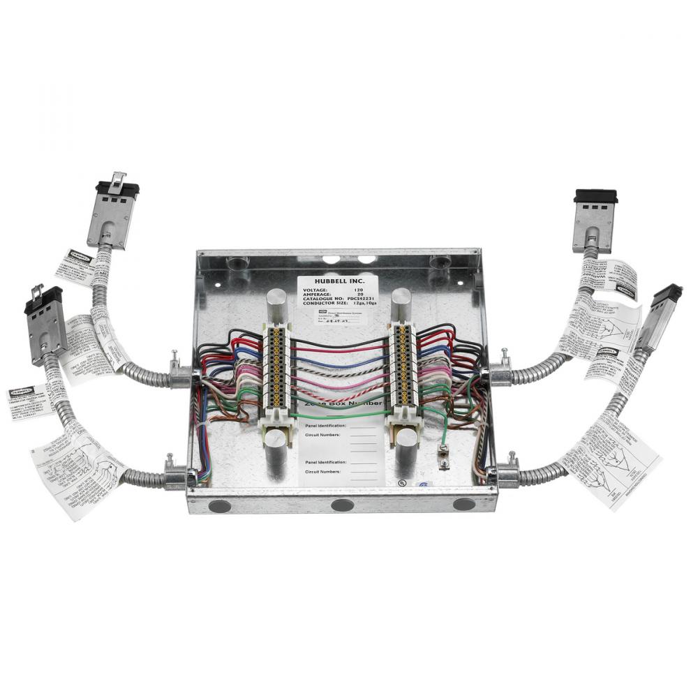 ZONE DIST BOX, 422 SYS 2+2 VER