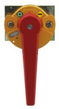 Hubbell Canada 67HS70RY - HANDLE, TYPE HK10, RED/YEL