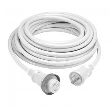 Hubbell Canada HBL61CM03WLED - MARINE CORD, 30A/125V, 25', WH, W/LEDS