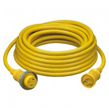 Hubbell Canada HBL61CM03 - MARINE CABLE, 25',  30A 125V, YL