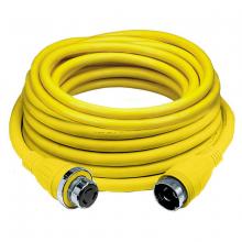 Hubbell Canada HBL61CM43 - MARINE CABLE, 25', 50A,125V, YL