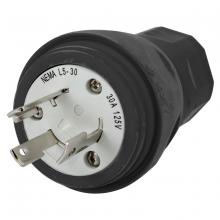 Bryant Electric, a Hubbell affiliate BRY28W47BK - WATERTIGHT PLUG NEMA L5-30P,30A/125V, BK