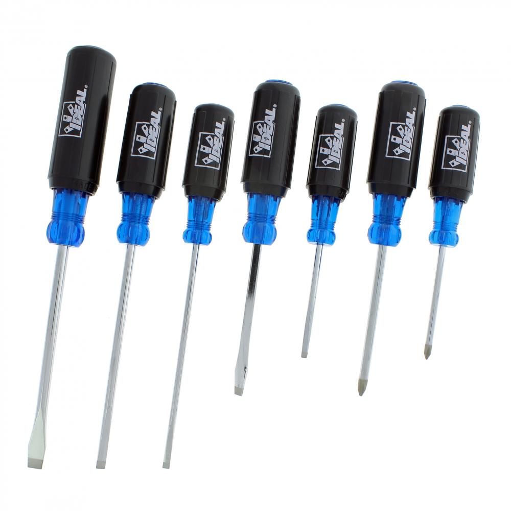 7-Piece Cushioned-Grip Screwdriver Set