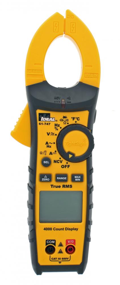 TightSight™ Clamp Meter 400A AC/DC TRMS