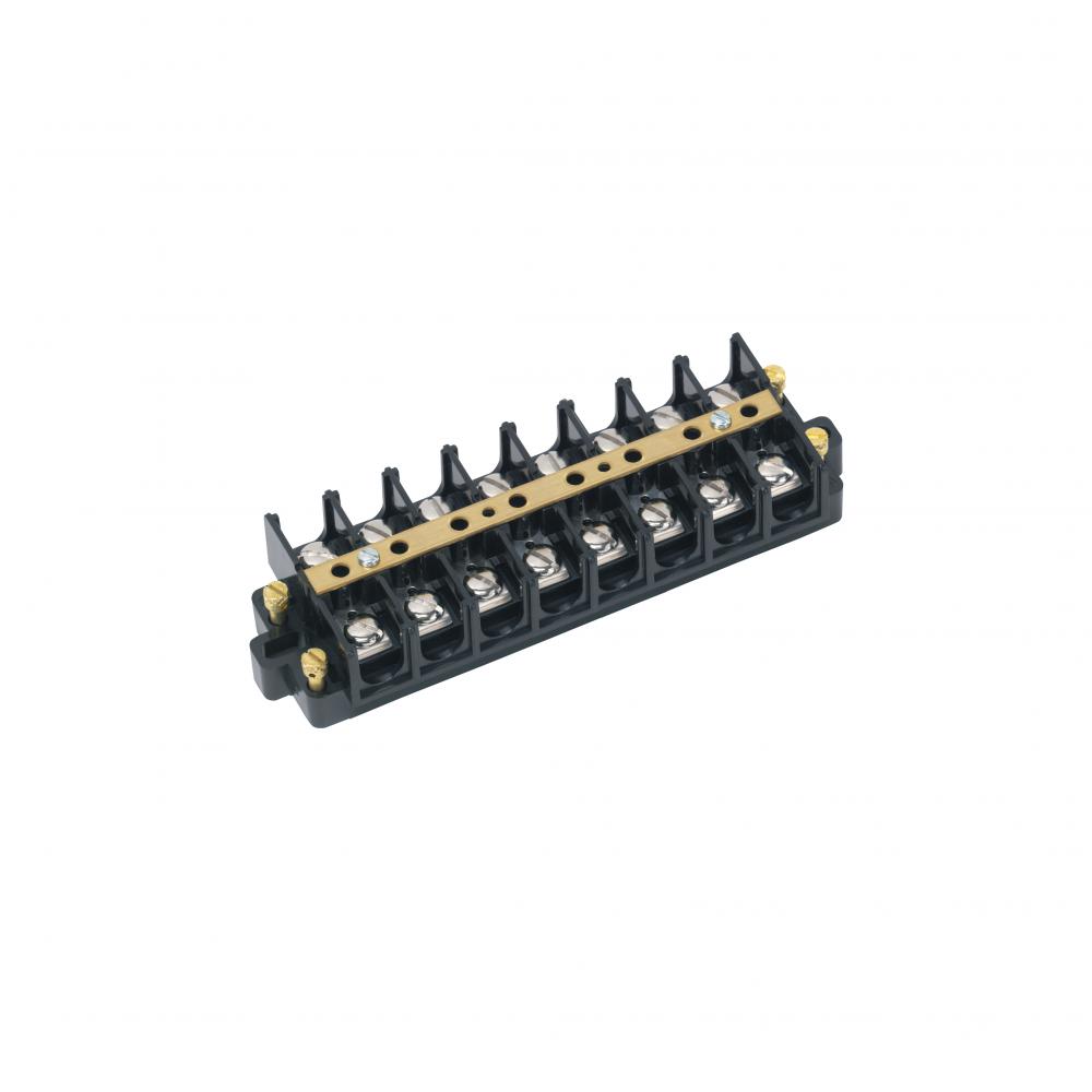 89-500 Series Terminal Str Sht Blk 8-P