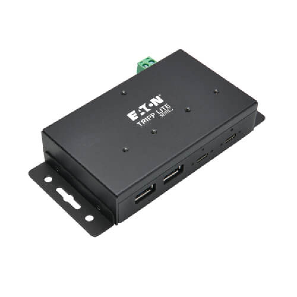 IND USB HUB,2A2C,15KV ESD