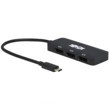 Tripp Lite U444-3DP-MST - USB-C TRIPL HDMI MST ADPTR, 4K