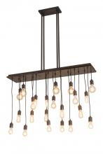 Meyda Blue 172859 - 48"L Alva 22 LT Pendant