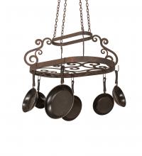 Meyda Blue 223346 - 38" Long Neo Pot Rack