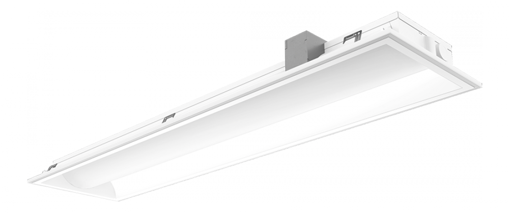 C-SWISH 1X4 30W/25W/20W 3500K/4000K/5000K LIGHTCLOUD BLUE  MICROWAVE OCCUPANCY  SENSOR WHITE