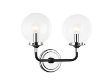 Matteo Lighting W58202CHCL - Particles Wall Sconce