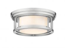 Z-Lite 426F12-BN - 2 Light Flush Mount