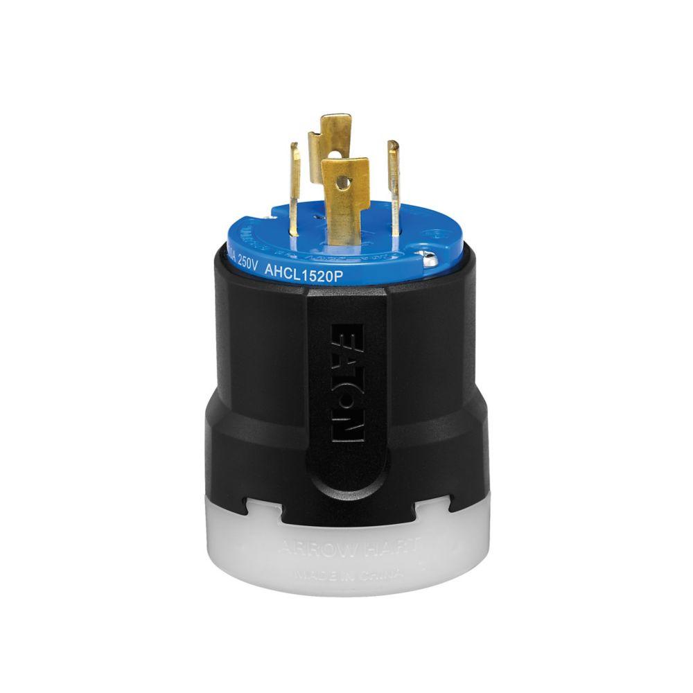 CCL Plug 20A 250V 3PH 3P4W-BL&BK