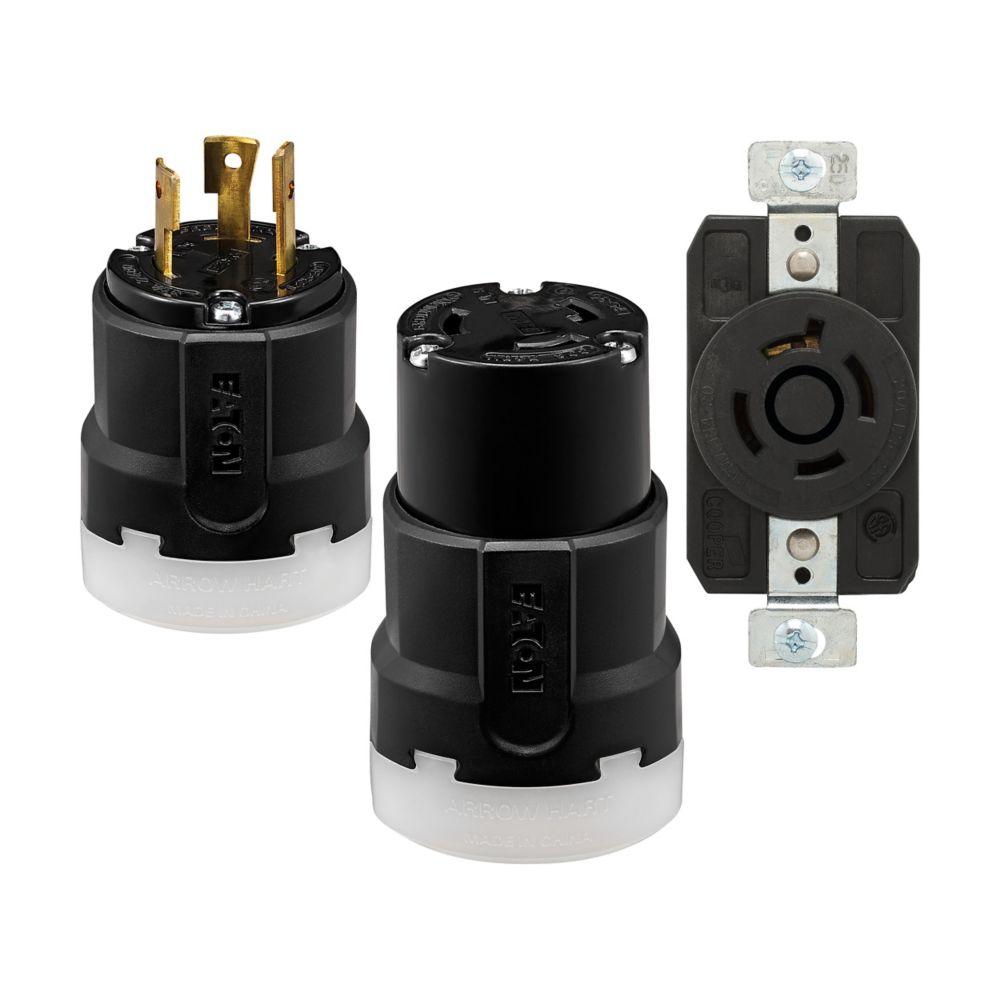 CCL Plug 20A 347/600V 3PH 4P5W, BK&BK