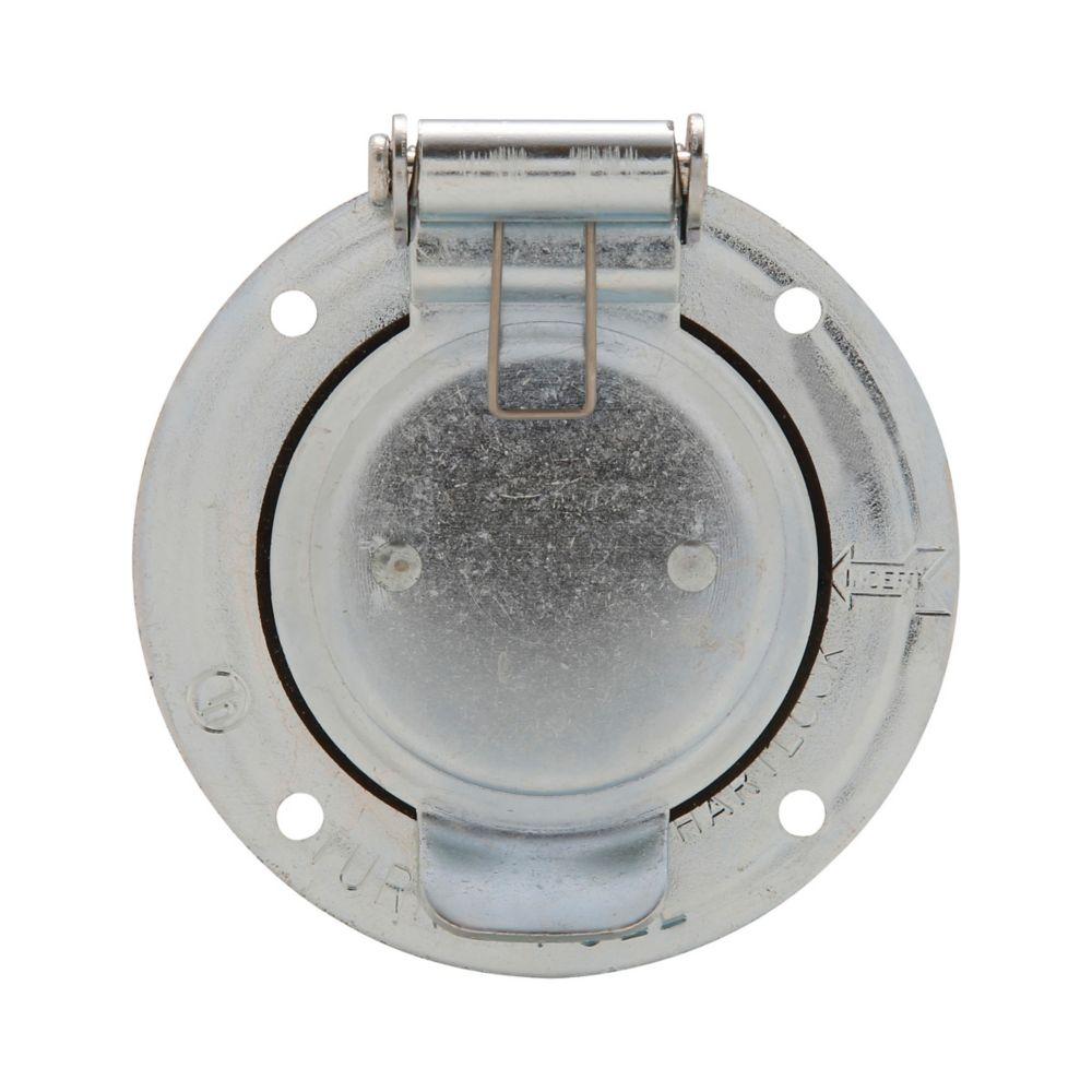 Flanged Inlet W/Lid 50A480V 3PH 3P4W H/L