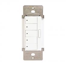 Eaton Wiring Devices RFWC5DW - Cntrl 5-Scene Wallmount Z-Wave Deco WH