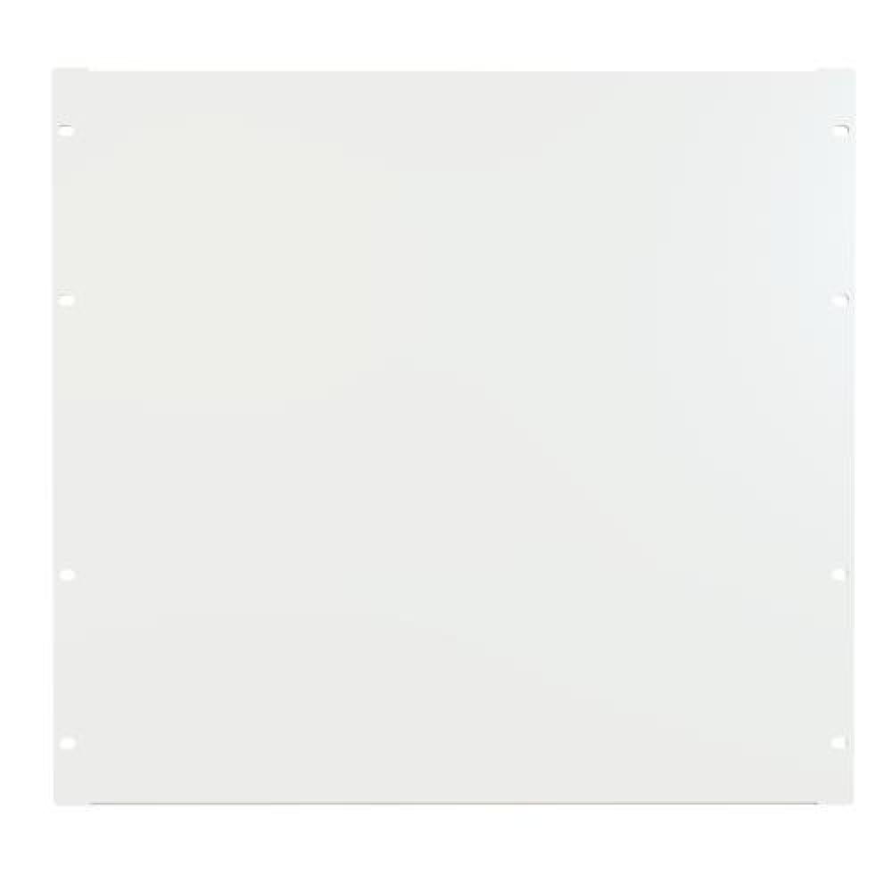 10U FLANGED STEEL PANEL WHITE