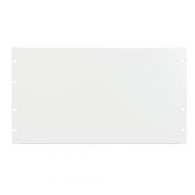 Hammond Manufacturing PBFS19010WH - 6U FLANGED STEEL PANEL WHITE