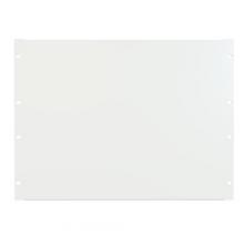 Hammond Manufacturing PBFS19014WH - 8U FLANGED STEEL PANEL WHITE