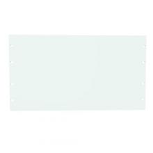 Hammond Manufacturing PBPA19010WH - 6U ALUMINUM BLANKING PANEL