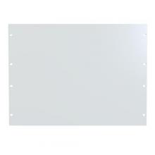 Hammond Manufacturing PBPS19014WH - 8U FLAT STEEL PANEL WHITE