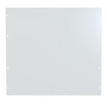 Hammond Manufacturing PBPS19017WH - 10U FLAT STEEL PANEL WHITE