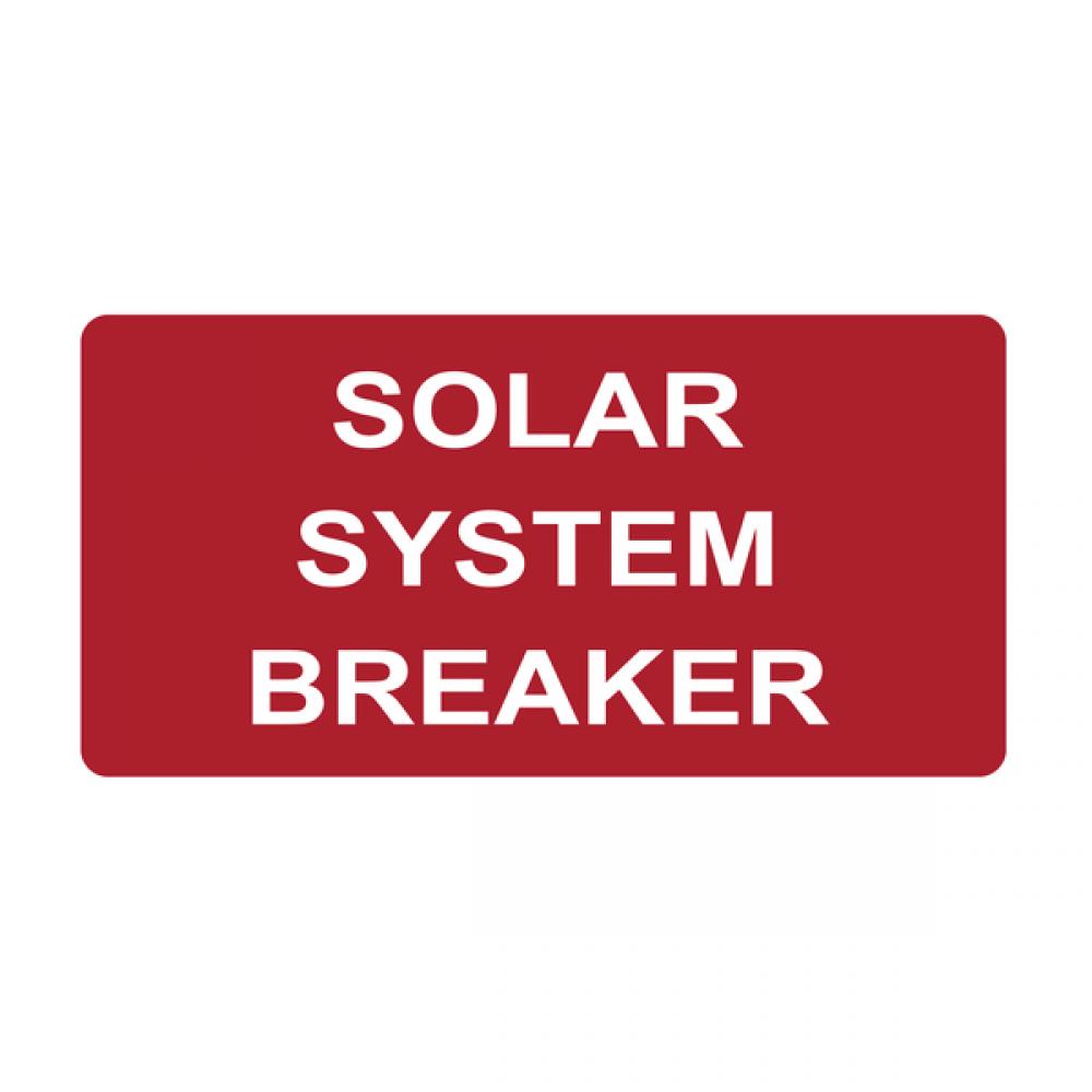 SOLAR SYSTEM BREAKER 50/RL