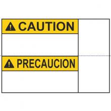 HellermannTyton 596-00996 - CAUTION 3.5" X 5.0" YW 250/RL