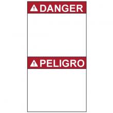 HellermannTyton 596-00995 - DANGER 2.75" X 5.0" RD 250/RL