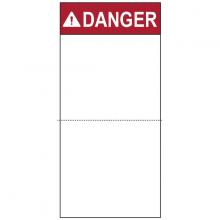 HellermannTyton 596-00993 - DANGER 2.7" X 5.5" RD 250/RL DP270X550