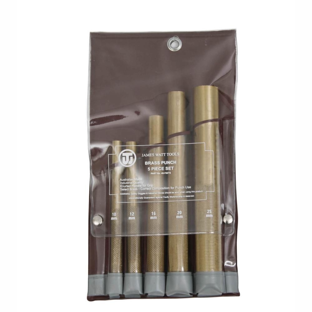 Brass Punches 5 Piece Set