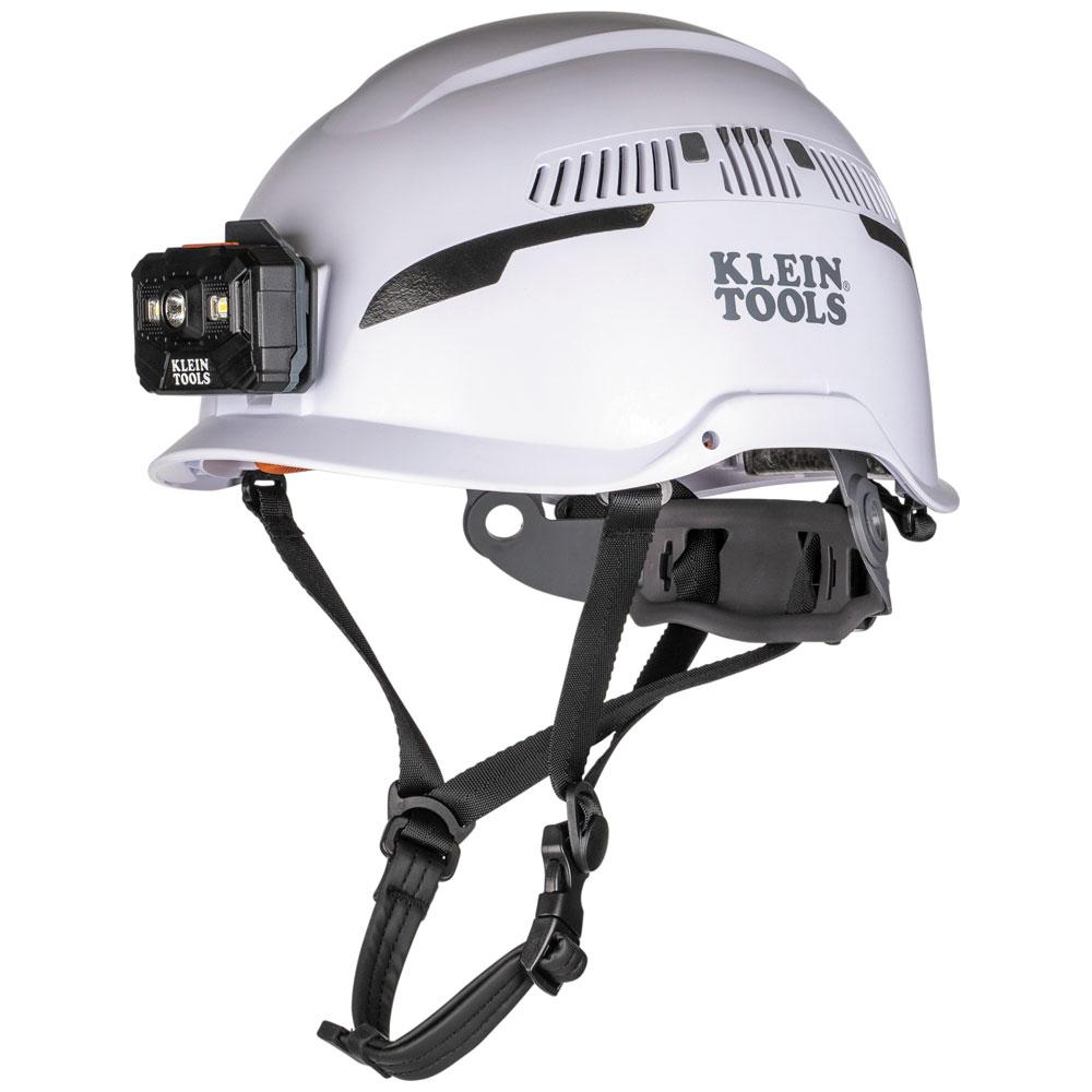 Safety Helmet, White w/Vents, Light