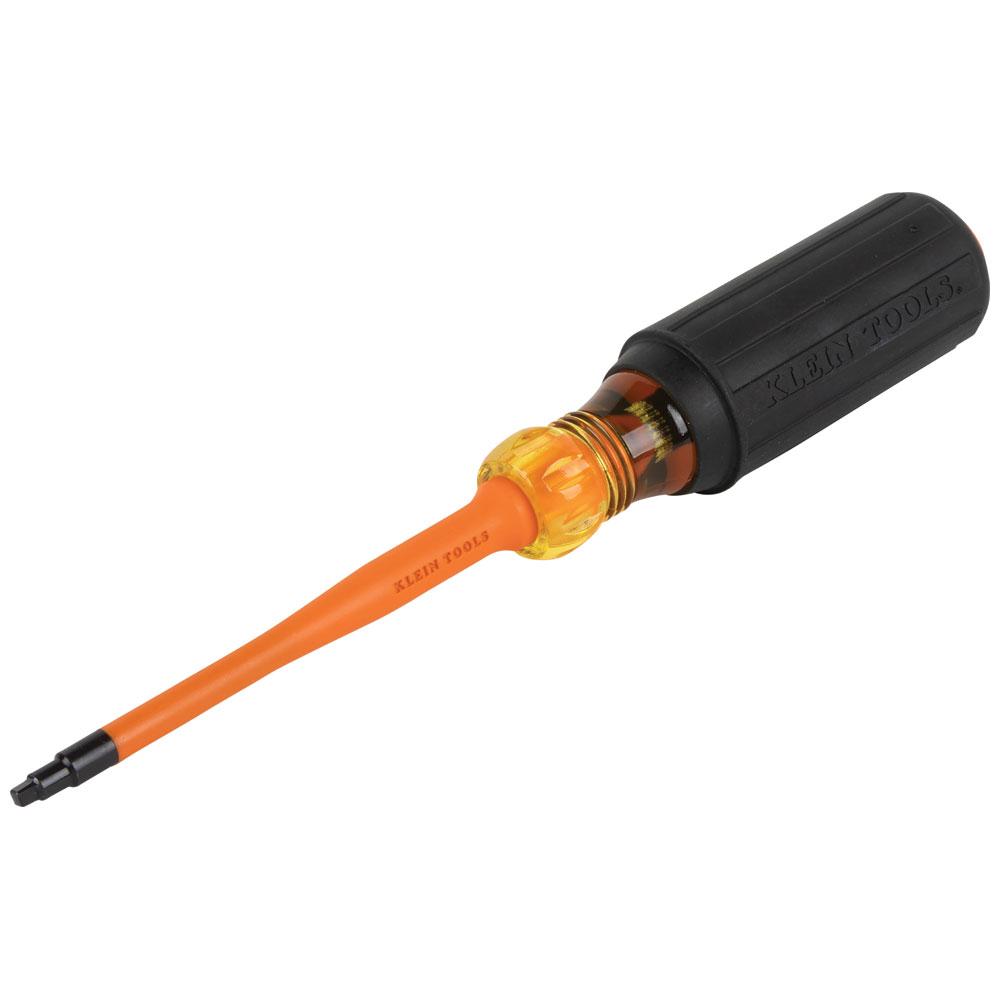 Insulated Screwdriver, #2 SQ, 4"