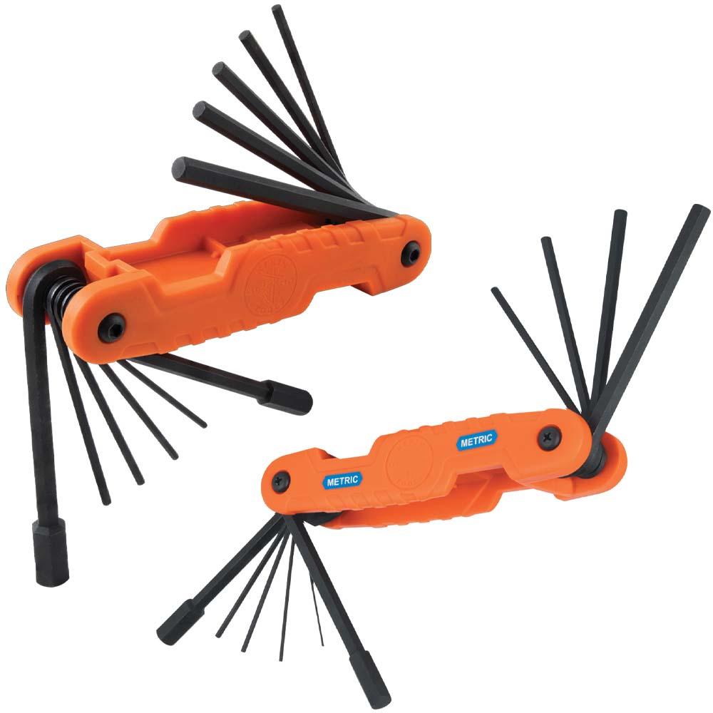 SAE, Metric Pro Folding Hex Key Set