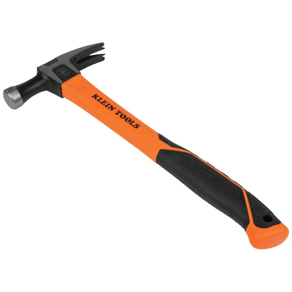 Straight-Claw Hammer, 18 oz, 15"