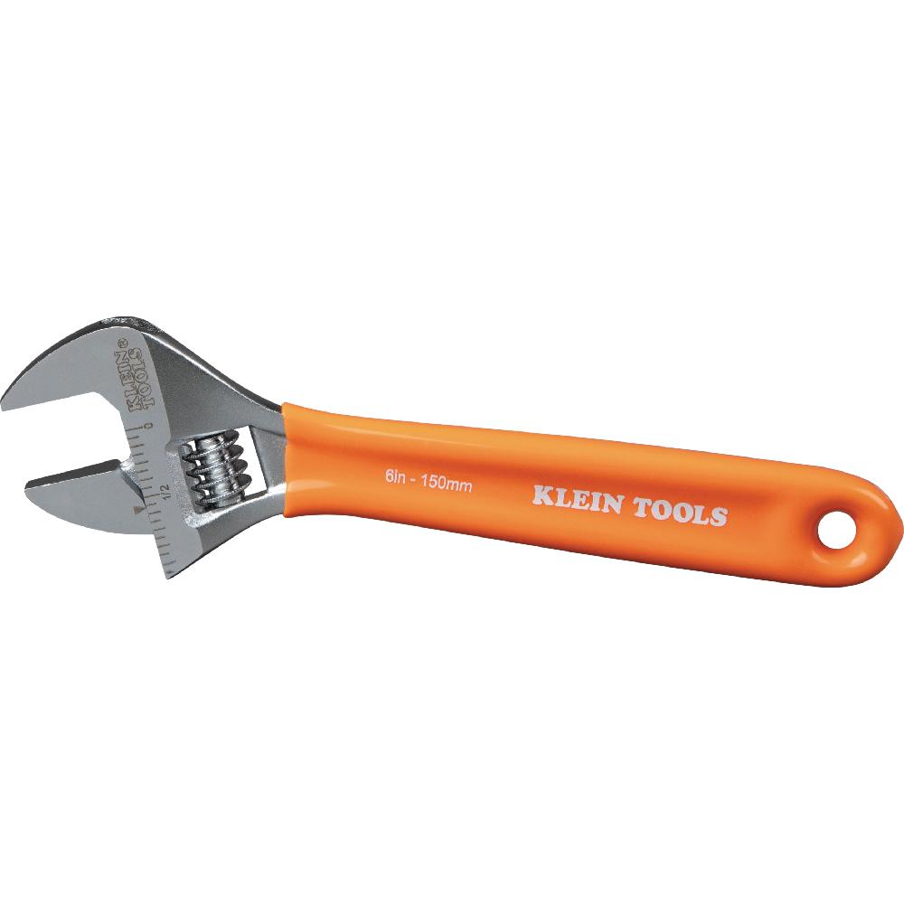 Extra-Capacity Adj Wrench, 6"