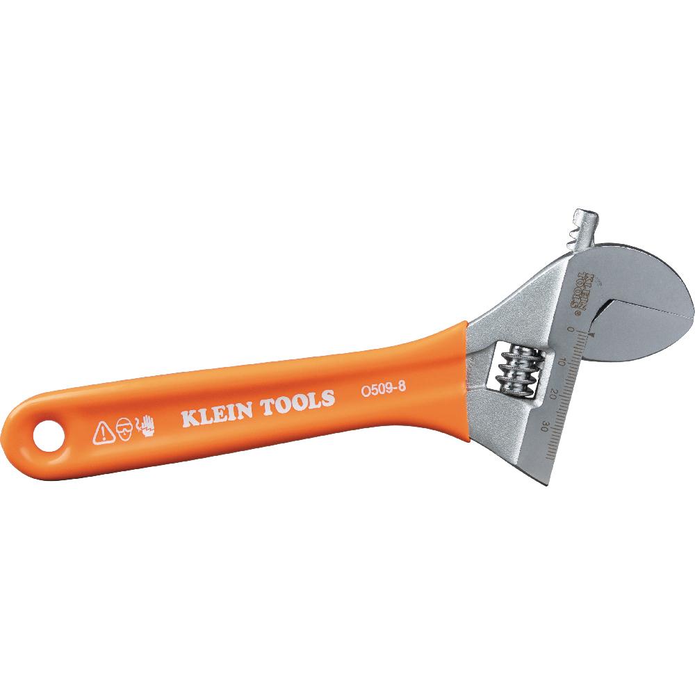 8" Extra-Wide Jaw Adjustable Wrench