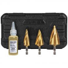 Klein Tools 25951 - Electrician's Step Drill Bit Set