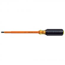 Klein Tools 605-7-INS - Screwdriver, Insulated, 1/4" Cab 7"