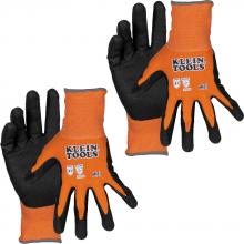 Klein Tools 60580 - A1 Cut Knit Dipped Gloves, M, 2-Pr