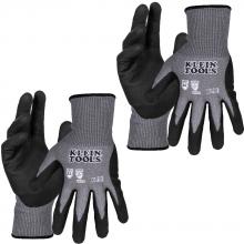 Klein Tools 60586 - A2Cut Knit Dipped Gloves, XL, 2-Pr