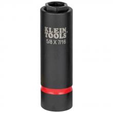 Klein Tools 66062 - 2-in-1 Socket 5/8" X 7/16", 6 Pt