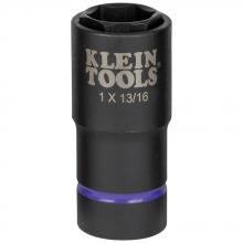 Klein Tools 66065 - 2-in-1 Socket 1" X 13/16", 6 Pt