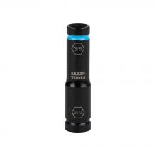 Klein Tools 66077 - Flip Impact Socket, 7/16" X 3/8"