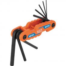 Klein Tools 70540M - Compact Folding Hex 8-Key Set