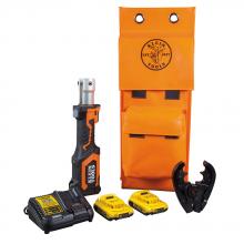 Klein Tools BAT207T23 - Cordless 7-Ton Crimper Kit 2 Ah