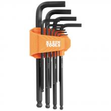 Klein Tools BLS10M - Ball-End Hex Key Set, Metric, 10 Pc