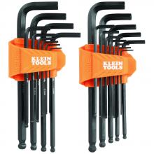 Klein Tools BLS22 - Ball End Hex Key Set, 22 Pc